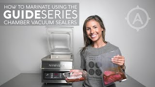 How to Marinate Using the Guide Series Chamber Vacuum Sealers  Avid Armor [upl. by Enirahtak]