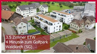 In nur 4 Minuten zum Golfpark Waldkirch  35 Zimmer Eigentumswohnung für 550000 CHF [upl. by Alieka535]