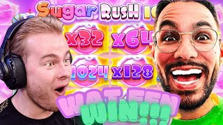 LEFTLANEPAPI amp ROYALISTIQ PAKKEN GROTE WINST MET SUGAR RUSH 1000  ONLINE CASINO HIGHLIGHTS slots [upl. by Fugere3]