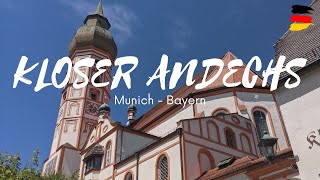 Andechs monastery Kloster Andechs in Bavaria  Germany 4K [upl. by Sivaj]