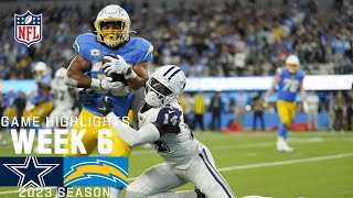 Dallas Cowboys vs Los Angeles Chargers  2023 Week 6 Game Highlights [upl. by Noroj]