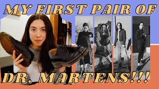 DR MARTENS 1461 OXFORDS  unboxing and lookbook รีวิวรองเท้า docmartens THAI SUBS by cavina [upl. by Sorci]