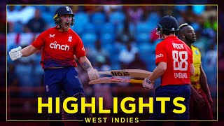 Final Over Drama  Highlights  West Indies v England  3rd T20I [upl. by Swetlana]