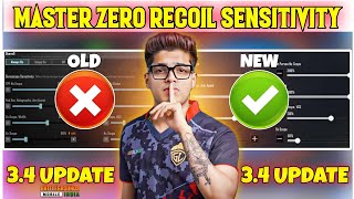 BGMI ZERO RECOIL SENSITIVITY IN INFINIX GT 20 PRO🔥 UPDATE 34 Best sensitivity All Devices❤ [upl. by Margalo235]