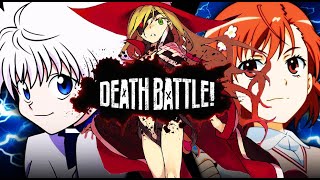 OTHINUS THE GOD REACTS TO DEATH BATTLES MISAKA VS KILLUA VIDEO WTF IS ST  VS BATTLE [upl. by Sicnarf283]