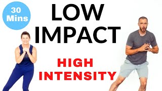 30 MIN LOW IMPACT Full Body Workout  No Equipment  No Jumping  No Repeat [upl. by Tennies661]