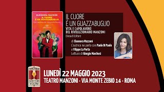 SCRITTORI IN SCENA presenta “Il cuore è un guazzabuglio” di ELEONORA MAZZONI – Teatro Manzoni Roma [upl. by Ellenrahs]