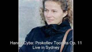 Prokofiev Toccata Hanna Cyba piano Live in Sydney [upl. by Nageek333]