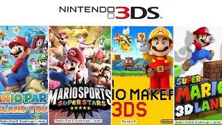 Mario Games for 3DS [upl. by Wootan]