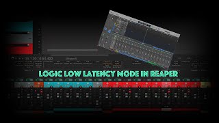 Logic Low Latency Mode in Reaper  Reaper Tutorial [upl. by Lusar59]