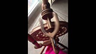 New to me Kromski Mazurka spinning wheel [upl. by Inafit]