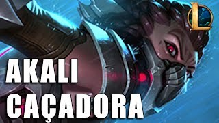 Akali Caçadora de Cabeças 2018  League of Legends Completo [upl. by Batchelor53]