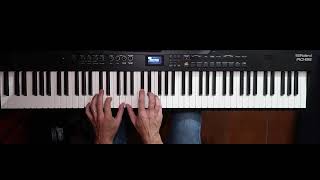 L ultima neve di primavera  piano cover [upl. by Mackenzie774]