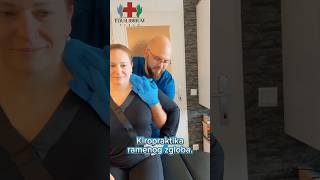 Kiropraktika ramenog zgloba equilibriumfizio chiropractor pokrenitesvojuenergiju chiro vienna [upl. by Jacquelynn]