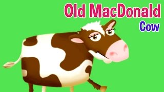 Old Macdonald Had a Farm eieio Cow Songs for Kids by Oxbridge Baby [upl. by Manolo]