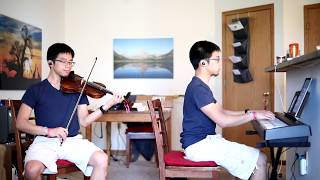 Nuvole Bianche pianoviolin cover [upl. by Carmelo]