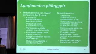 Uudistuva syövänhoito  Kohti syövän kanssa elämistä hidaskasvuinen lymfooma [upl. by Joline]