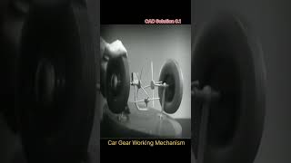 Explain Car Differential Mechanismautomobile cad mechanical explore engineering shortsfeed [upl. by Hubert]