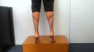 Eccentric Achilles Exercises for TendonitisTendinopathy [upl. by Helbon]