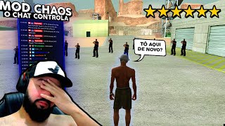 O CHAT NÃO CANSA DE ME TELETRANSPORTAR kkkkjjj GTA SA CHAOS MOD PARTE 26 [upl. by Orag]