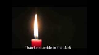 One Little Candle with Lyrics [upl. by Sidney]