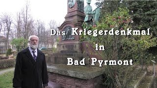 Kriegerdenkmal in Bad Pyrmont Helmut Eichmann erzählt interessante Fakten Film 4K [upl. by Ahsiuqel]