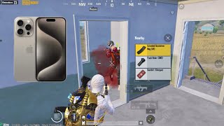 Omg NEW iPHONE 15 PRO MAX GAMEPLAY🔥Pubg Mobile [upl. by Florie]