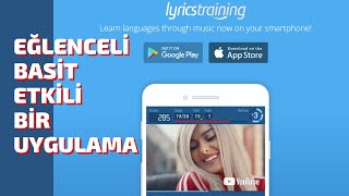 ALMANCA ŞARKILAR İLE DİNLEME EGZERSİZİ YAPMAK  Lyricstraining [upl. by Ydnim433]