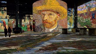 Vincent van Gogh art ALIVE  Atelier des Lumières Paris France STARRY NIGHT [upl. by Letnahs873]