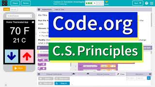 Codeorg Lesson 24 Variables Investigate  Tutorial with Answers  Unit 4 CS Principles [upl. by Rugg628]