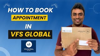 How to Take Visa Appointment in VFS Global  VFS Global Visa Appointment [upl. by Nnaycart]