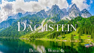 Dachstein in Alps 4K  Explore Majestic Peaks and Stunning Alpine Scenery with Calming Piano Music [upl. by Oisor19]