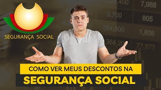 Como ver os meus descontos na Segurança Social [upl. by Nidia]