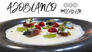 AJOBLANCO MALAGUEÑO‼️ con ⭐️⭐️⭐️ Michelin Dani García [upl. by Etireugram845]