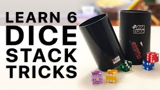 Learn 6 Dice Stacking Tricks [upl. by Sibella620]