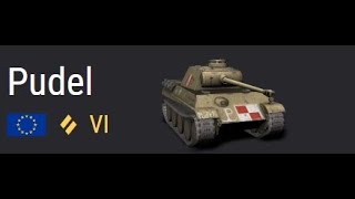 Como jogar de Pudel Tier 6 Tutorial Pudel  World of Tanks Blitz [upl. by Wey]