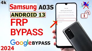 Finally New Security 2024 🔥 Samsung A03S Frp Bypass Android 13 🔥 Samsung A03S Frp Bypass Android 13🔥 [upl. by Annawoj243]