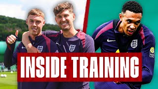 Trent’s Technique 🤩 Mainoos Curler CLINICAL Palmer amp Stones WORLDIE  Inside Training  England [upl. by Oranneg]