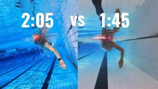 20Second Drop Watch This Triathletes Insane Swim Improvement [upl. by Aubigny]