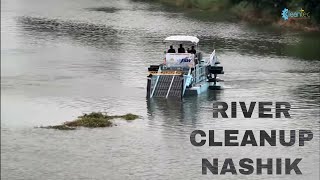 Nashik Kumbh Mela Cleanup 2015 using Cleantec Infras machines [upl. by Elinad]