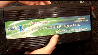 Accurate Tools Pure Sine Inverter Review and Repair  Part 14 [upl. by Ial500]