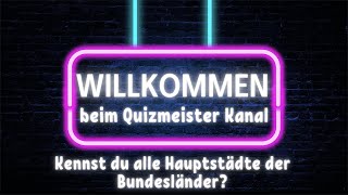 16 Bundesländer und Hauptstädte erratenDas Deutschland Quiz deutschland rätsel [upl. by Ytirahc]