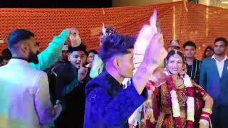 Jatav Sagar Pop brother Wedding Dance Jatav Tera Diwana [upl. by Weywadt584]