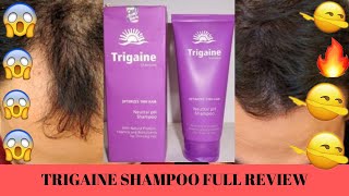 TRIGAINE SHAMPOO FULL REVIEW Say Goodbye to Hair Fall  बालो का झड़ना पहले दिन से गायब 🧑‍👨‍🦲🧑‍👨‍🦲🧑🧑‍ [upl. by Honeyman905]