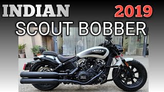 INDIAN SCOUT BOBBER  2019  CHECK REVIEW  SOUND  ACCESSORIES indianscoutbobber [upl. by Armalla]