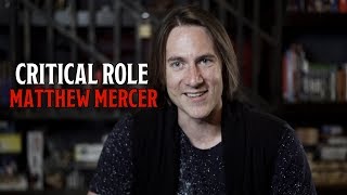 Critical Roles Matthew Mercer on saying goodbye but not yet [upl. by Yenattirb347]