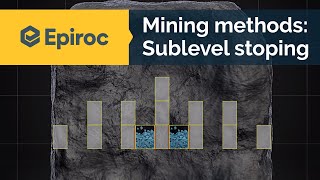 Sublevel stoping mining method  Epiroc [upl. by Mel161]