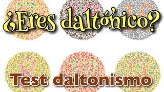 Test de daltonismo en Directo [upl. by Anairt639]