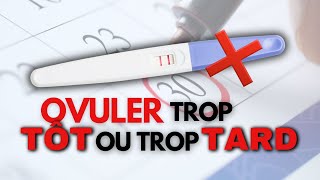 OVULATION PRÉCOCE ou TARDIVE  pourquoi ça peut être un problème [upl. by Bussey]