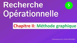 Recherche opérationnelle RO en Darija Chapitre II Méthode graphique  EP 5 [upl. by Higgins]